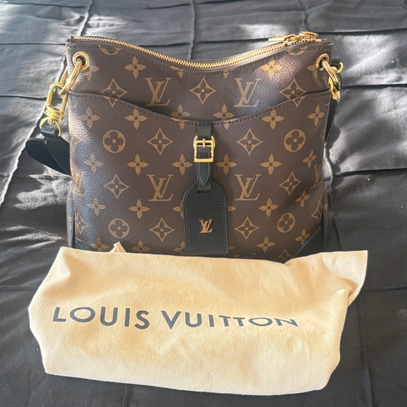 Louis Vuitton Odeon pm  Shoulder or crossbody Bag with Gold Accents - Picture 1 of 12